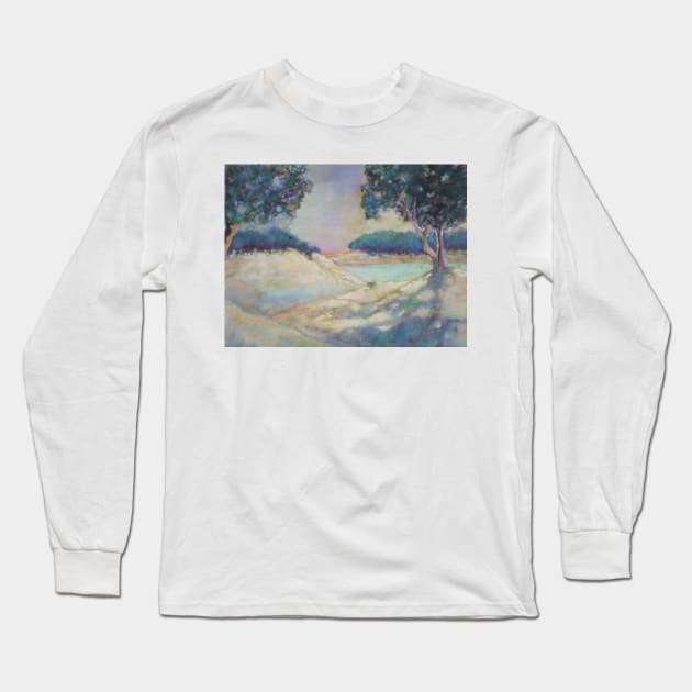 Moss landing dunes Long Sleeve T-Shirt by AmyKalish